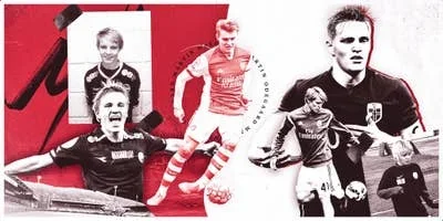 Martin Odegaard and the hillside pitch where his journey began