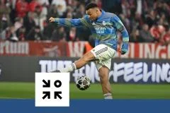 Kylian Mbappé est absent depuis le 24 avril à cause d'une blessure aux ischios jambiers. (S. Mantey/L'Équipe)